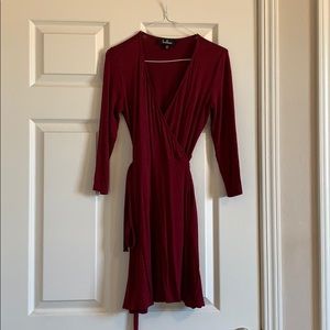 Wrap around dress